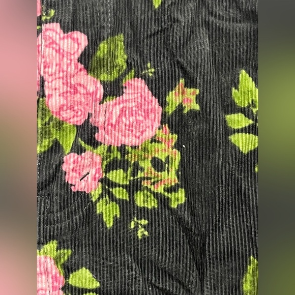 Wild Fable Women’s Floral Cotton Black Pink Skirt Size 10 - Picture 4 of 13